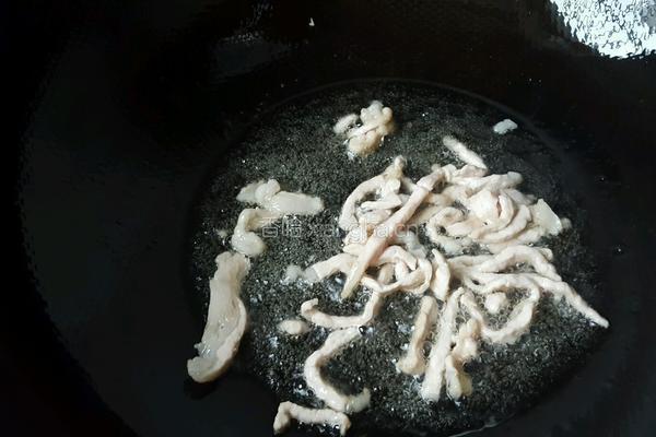 苤蓝炒肉丝的做法图解7