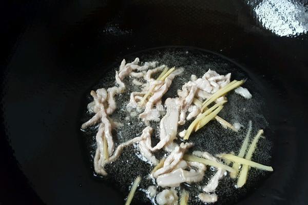 苤蓝炒肉丝的做法图解8