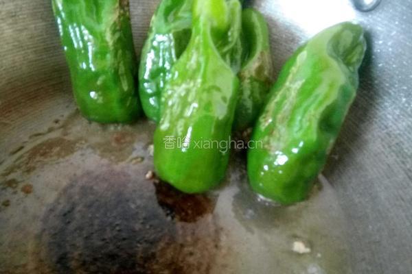 煎酿青椒的做法图解11