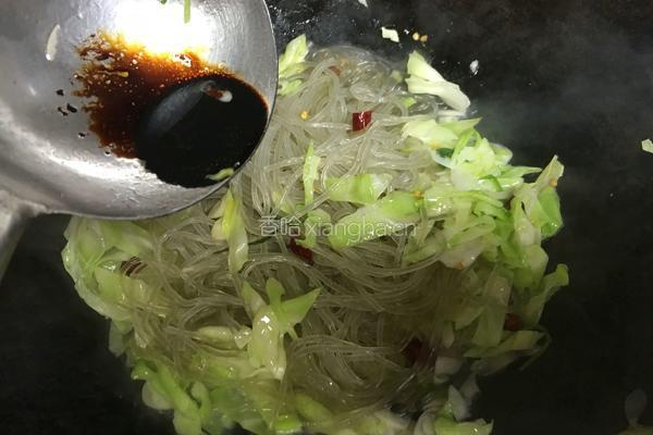 粉丝莲白的做法图解7