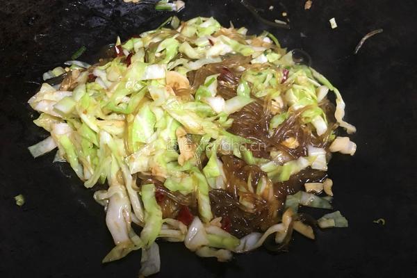 粉丝莲白的做法图解9