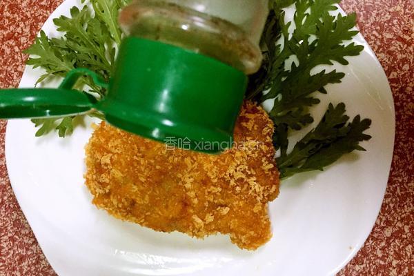 椒盐猪排的做法图解12
