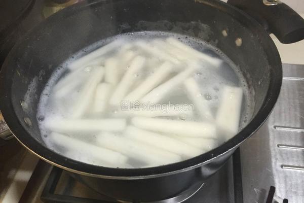 韩式炒年糕的做法图解1