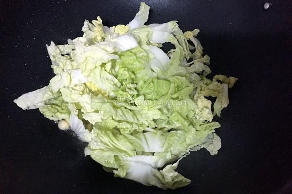 清炒奶白菜的做法图解4