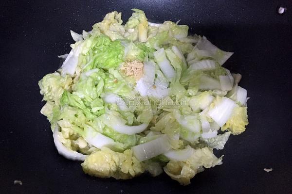 清炒奶白菜的做法图解5