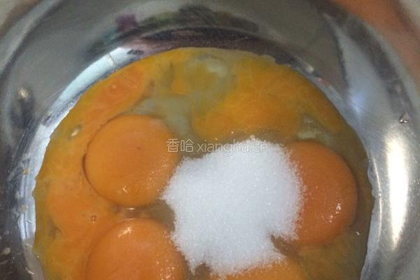 高压锅戚风蛋糕。的做法图解5