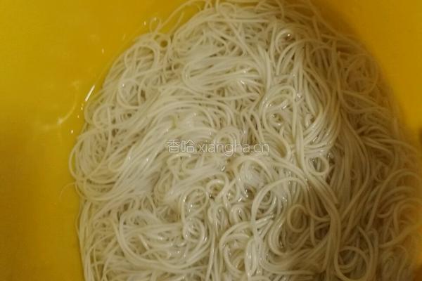 素炒挂面的做法图解4