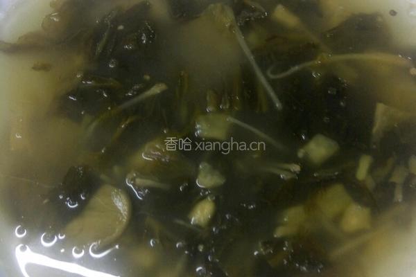 腌腌菜酸菜鱼的做法图解3