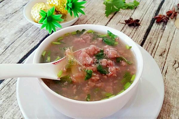 牛肉羹汤的做法图解9