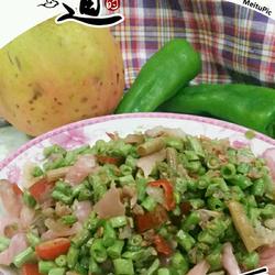 烂肉酸豇豆的做法[图]