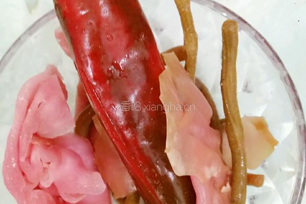 烂肉酸豇豆的做法图解2
