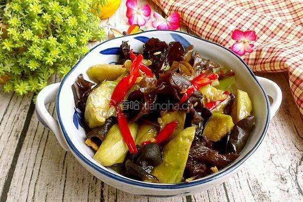 丝瓜木耳的做法图解7