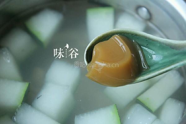 竹荪干贝冬瓜汤的做法图解7