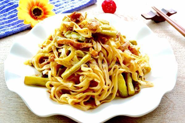 老北京扁豆焖面的做法图解21