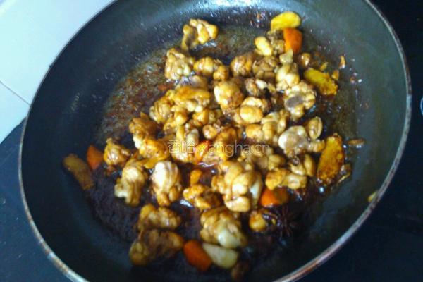 黄焖鸡饭的做法图解6