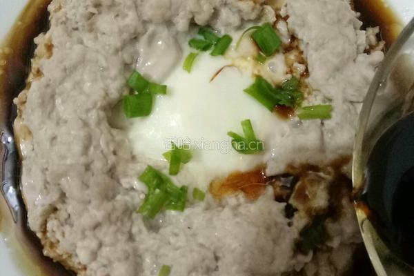 肉饼子蒸蛋的做法图解5