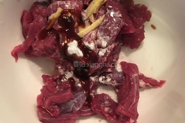 茶树菇炒牛肉的做法图解2