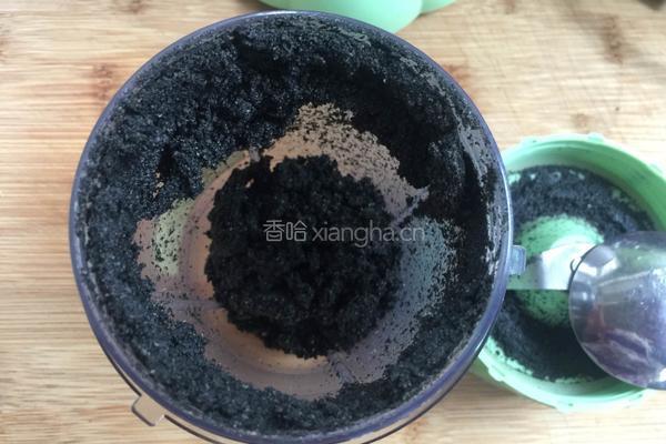 黑芝麻酱的做法图解6