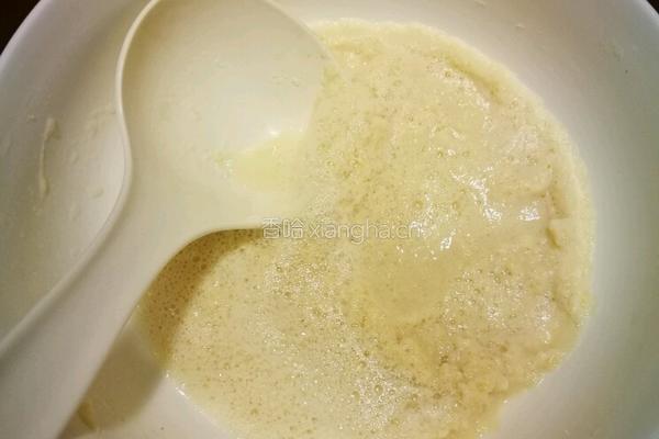 豆渣煮饭的做法图解2