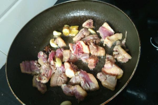 土豆炖鹅肉的做法图解5