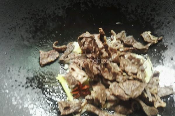 酸菜炒肺子的做法图解9