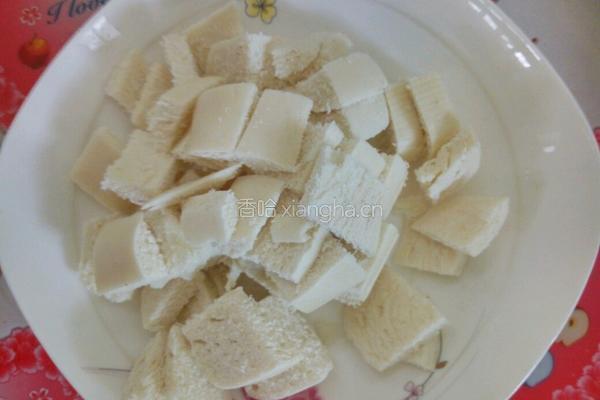 鸡蛋炒馍的做法图解2
