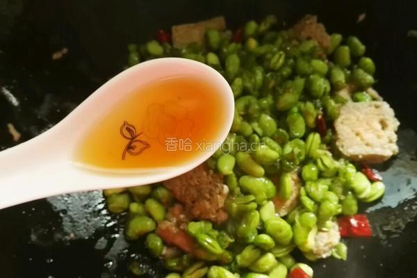 臭豆腐煎毛豆儿的做法图解12