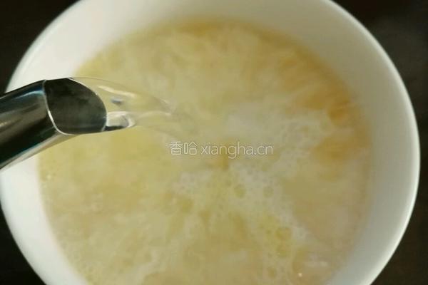 鸡蛋水的做法图解3