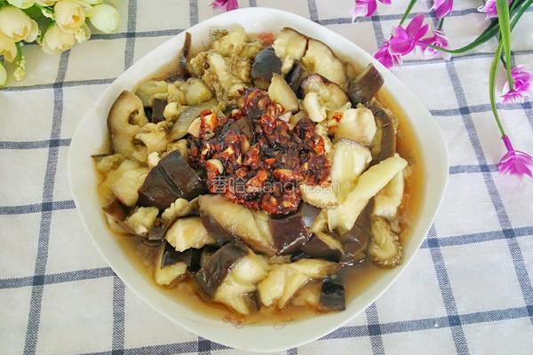 凉拌蒜香茄子的做法图解7