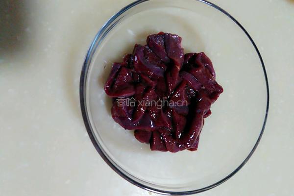 爆猪肝的做法图解3