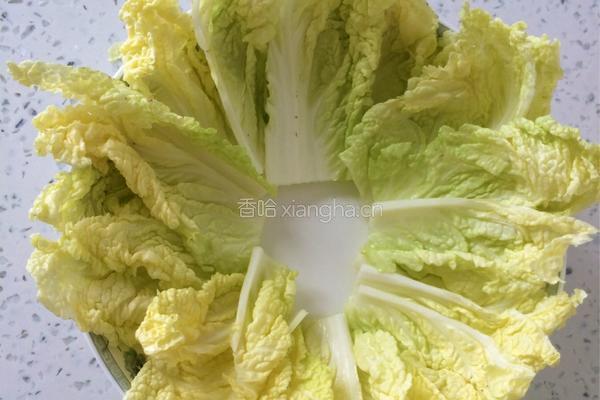 蒜蓉粉丝蒸娃娃菜的做法图解2