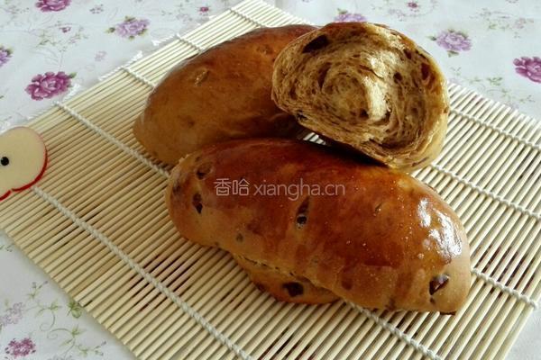 酸奶红糖红枣面包的做法图解9