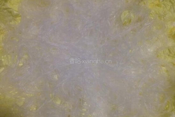 蒜蓉粉丝娃娃菜蒸开边虾的做法图解7