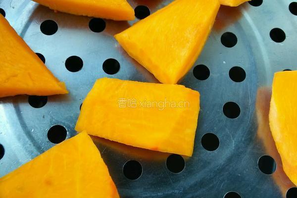 南瓜芋圆的做法图解1