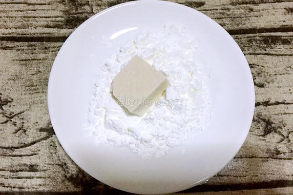香煎鸡蛋豆腐的做法图解3