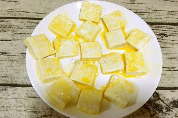 香煎鸡蛋豆腐的做法图解5