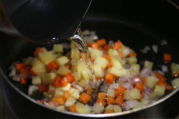 黄金咖喱鸡排饭的做法图解7
