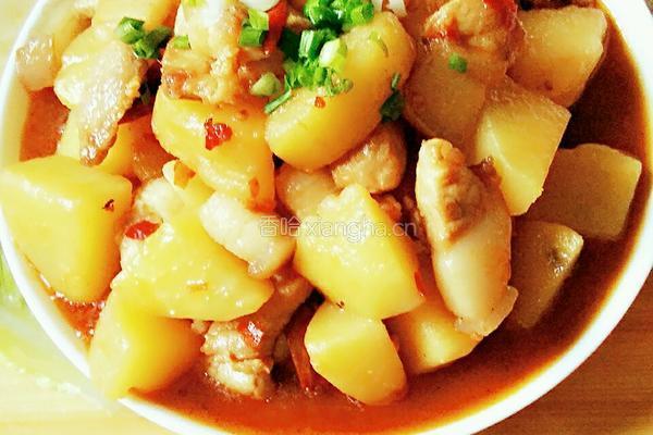 土豆烧肉的做法图解8