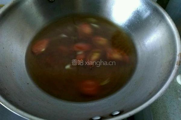 西红柿青菜面的做法图解3