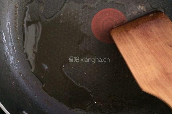 火腿炒菇的做法图解4