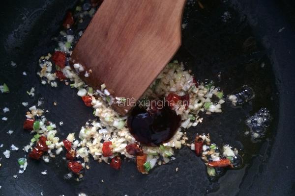 火腿炒菇的做法图解6