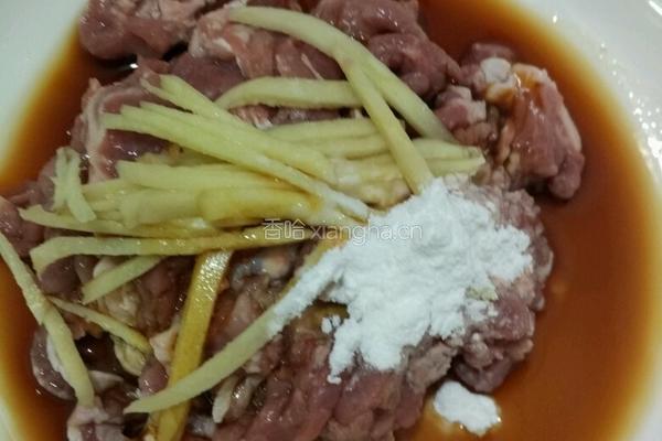 莴笋炒牛肉的做法图解2