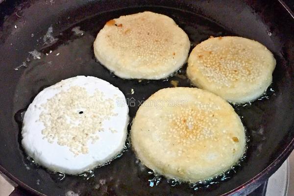 芝麻大饼的做法图解7