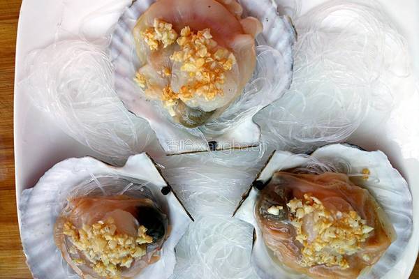扇贝蒸蒜蓉大虾的做法图解18
