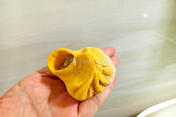 南瓜肉包子的做法图解13