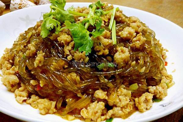 肉沫烧粉条的做法图解12