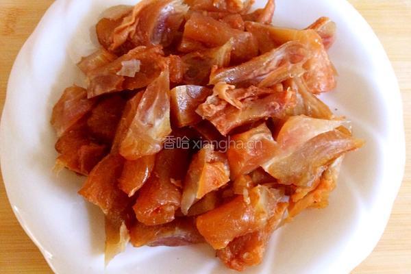 蒜烧牛蹄筋的做法图解2