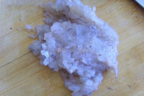 鲜虾水饺的做法图解3