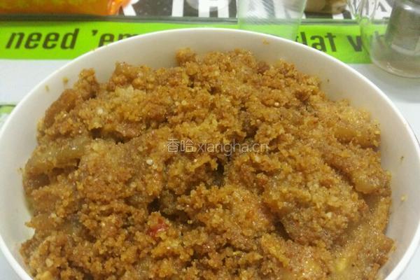 粉蒸五花肉的做法图解8
