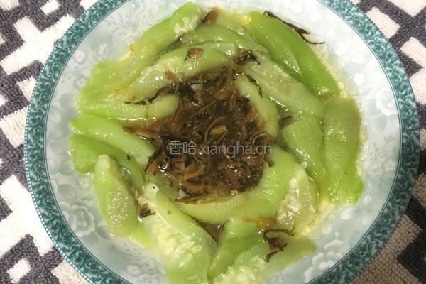 清蒸丝瓜的做法图解5